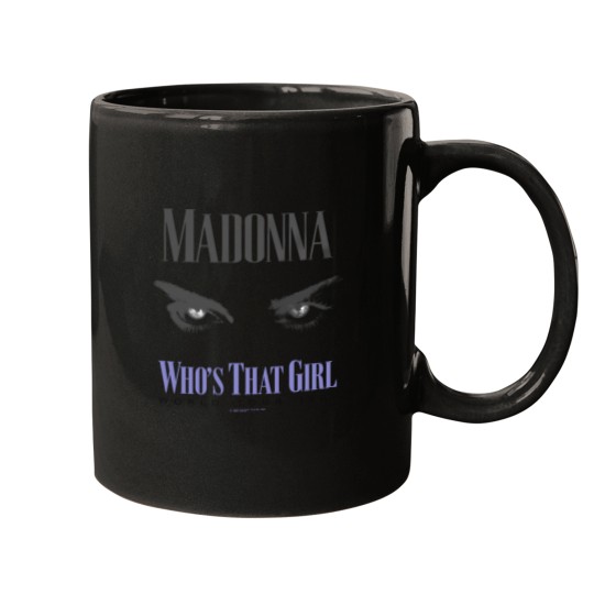 Discover 1987 Vintage Madonna Who's That Girl Tour Mugs