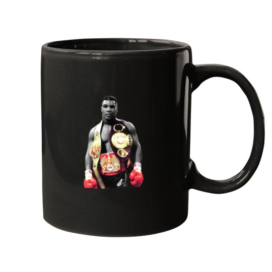 Discover Mike Tyson Boxing Men Mugs Black Cotton Mugs All Sizes S to 5XL