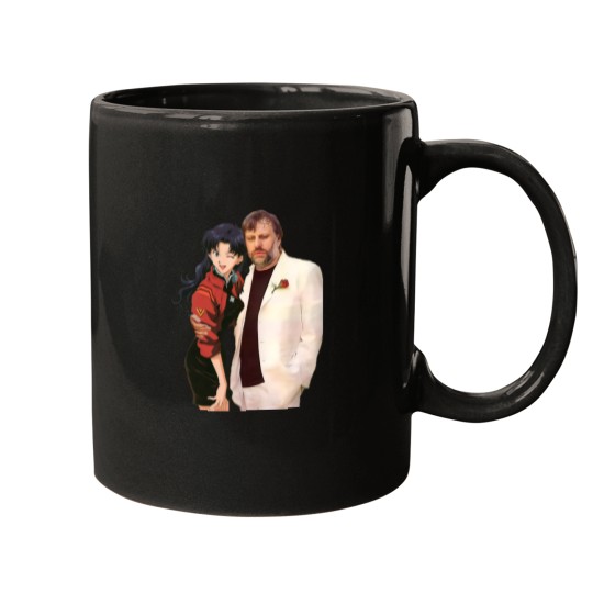 Discover Slavoj Zizek With Waifu Mugs