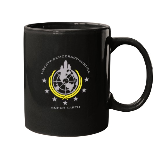 Discover Super Earth Helldivers Mugs, Helldivers Mugs