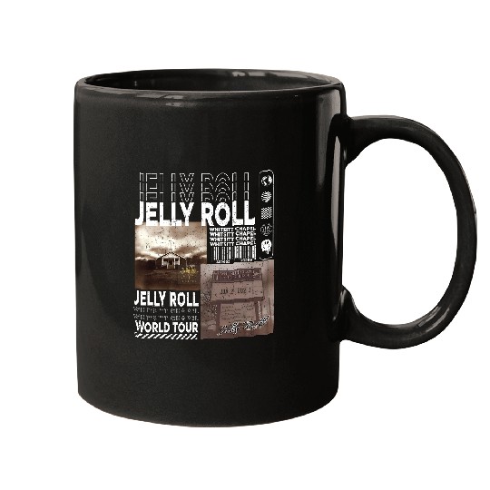 Discover Jelly Roll Music Mugs, 90s Y2K Merch Vintage Jelly Roll