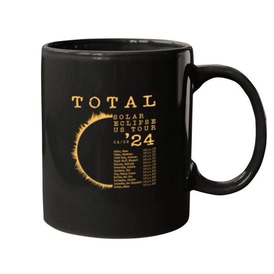 Discover Total Solar Eclipse Mug, April 8, 2024 North American Path