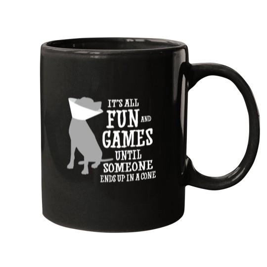 Discover Its all fun and games until someone ends up in a cone Mugs