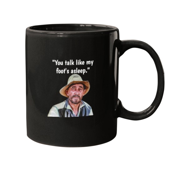Discover Vintage TV Westerns Festus Gunsmoke "You Talk Like My Foot's Asleep"  Mugs Mugs