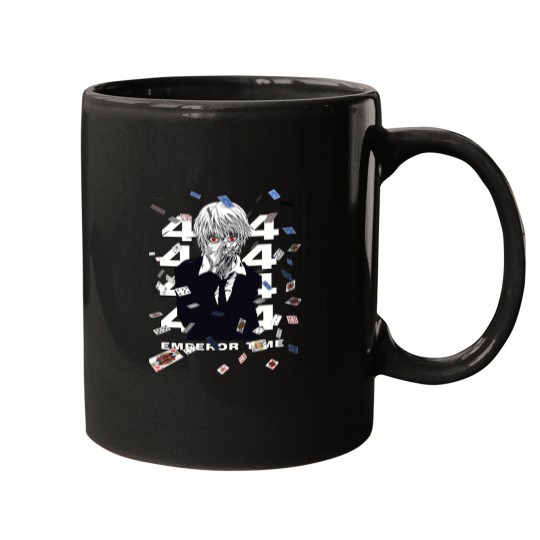 Discover Kurapikaa Emperor Time Design Mugs
