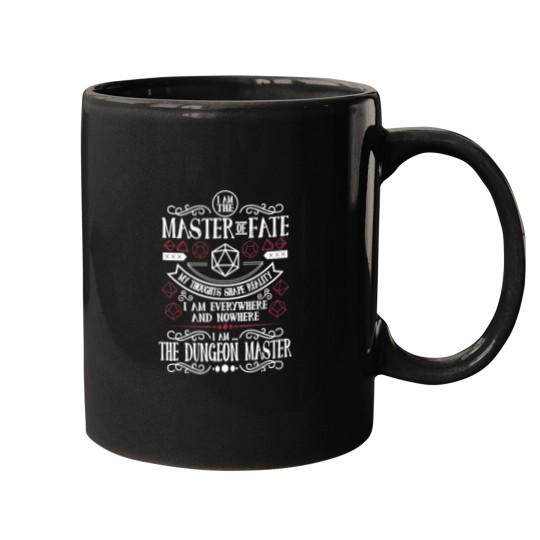 Discover Dungeon Master (Black) Mugs