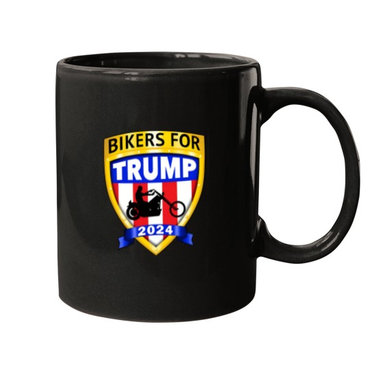 Discover Bikers for Trump 2024 American Mugs