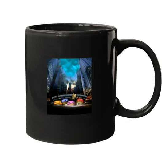 Discover Sewer Turtles 1990 Mugs