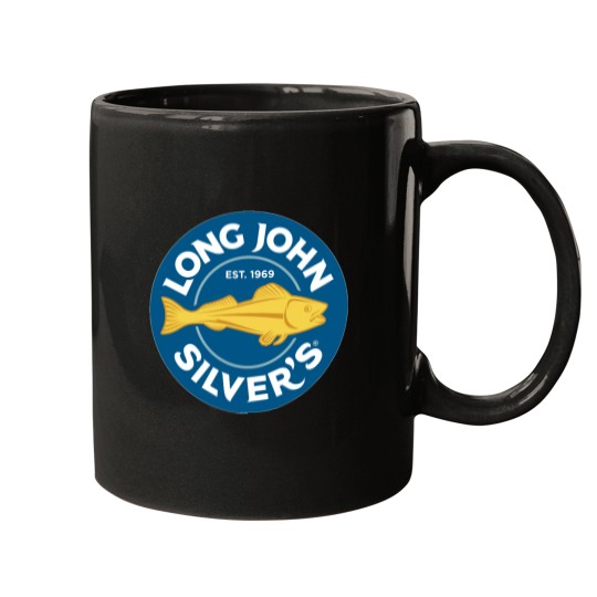 Discover Long John Silvers Restaurant Logo Mugs