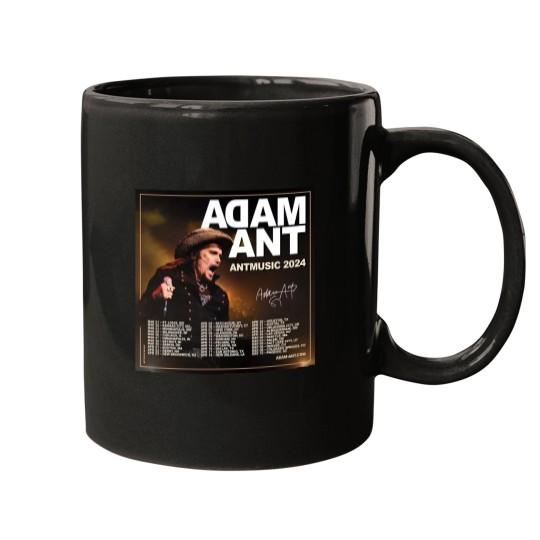 Discover Adam Ant Autumn 2024 UK ANTMUSIC Tour Unisex Mugs
