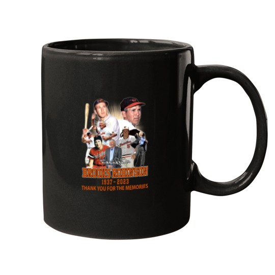 Discover Signature Brooks Robinson 1937-2023 Thank You Mugs