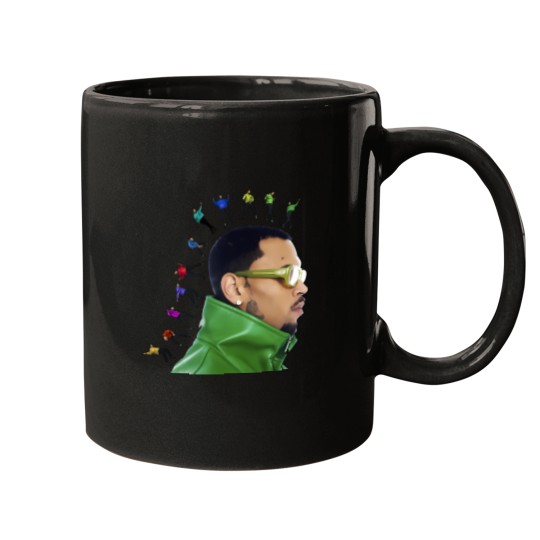 Discover Chris Brown 11:11 Tour 2024 Mugs, Chris Brown Fan Mugs, Chris Brown 2024 Mugs