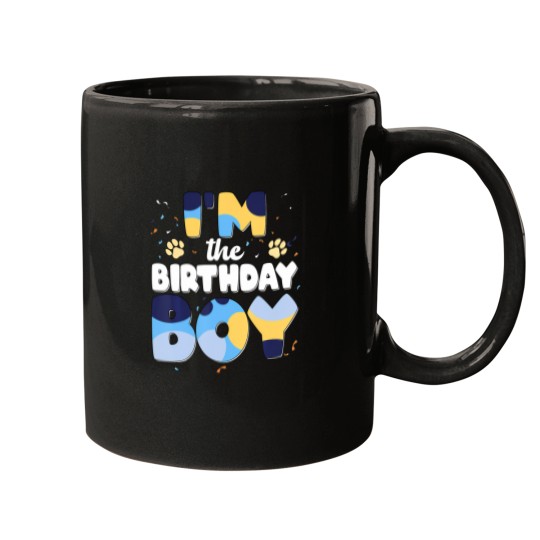 Discover Im The Birthday Boy Dog Family Matching Mugs