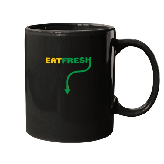 Discover Eat Fresh Mugs