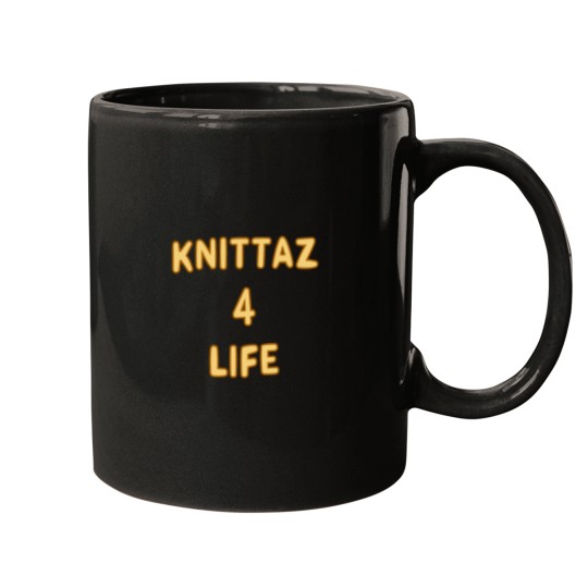 Discover Knittaz 4 Life Mugs