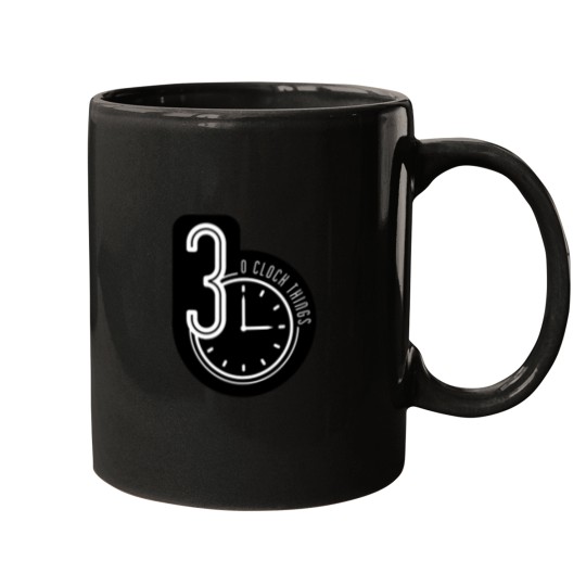Discover 3 o clock things (INVERTED COLORS) Mugs