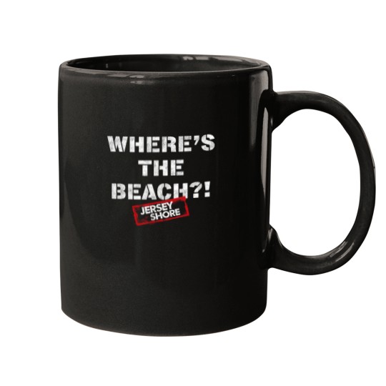 Discover Jersey Shore - Where's The Beach Mugs