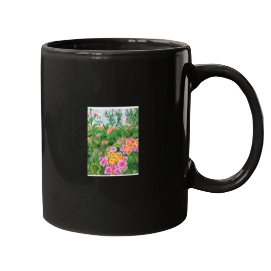 Discover A Colorful Stroll Baseball ¾ Sleeve Mugs