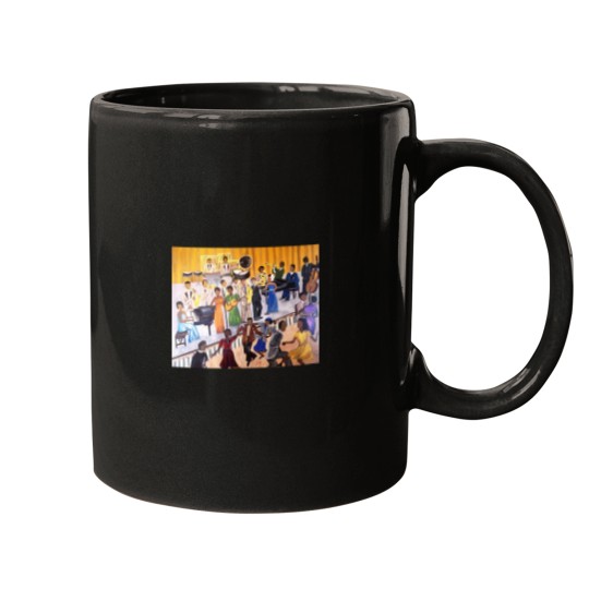 Discover Session of 1940s Jazz Greats Active Mugs