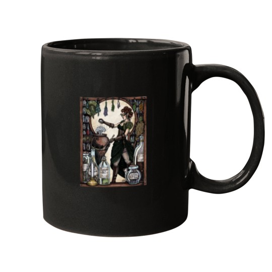 Discover Ezlynn the Industrial Witch by Bobbie Berendson W Mugs