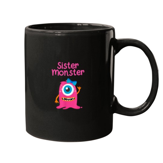 Discover Monster T Shirt for Girls and Sisters 7304 Mugs