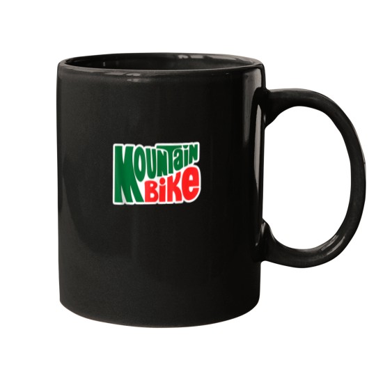 Discover Mountain Bike Dew Style Graphic Outdoor Theme Mugs