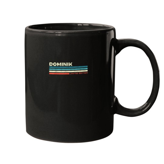 Discover Dominik Customized Personalized Name Funny Birthday Mugs