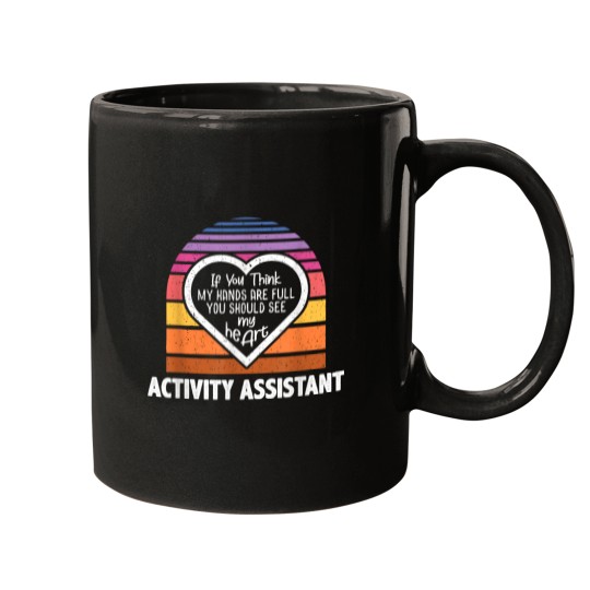 Discover You Think My Hands Are Full Funny Activity Assistant Mugs