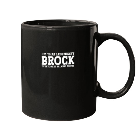 Discover Brock Personal Name Funny Brock Mugs