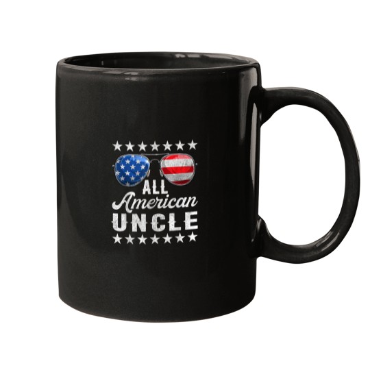 Discover All American Uncle Shirt 4th Of July Matching Outfit Family Mugs