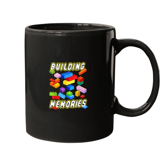 Discover Building Memories Building Bricks Blocks Family Mugs