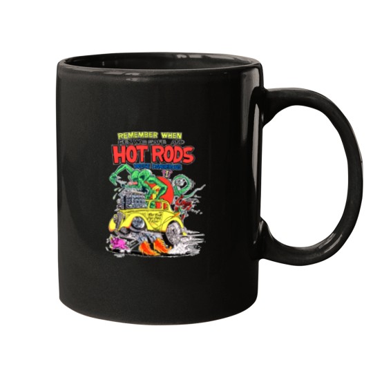 Discover Rare Vintage 1991s Rat Fink Hot Rods ROTH Mugs