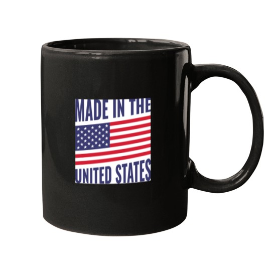 Discover American Flag Canvas Art - Unframed Tapestry Scoop Mug