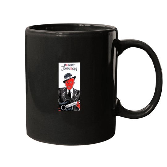 Discover Robert Johnson Blues Folk Art Mugs