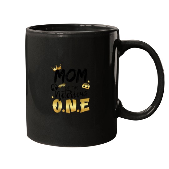 Discover Mom Of The Notorious One 1st Birthday School Hip Hop Party Mugs