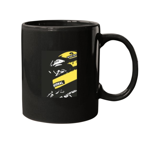 Discover Ayrton Sennas dessin essentiel Mugs