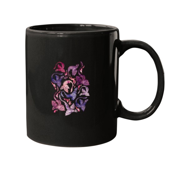 Discover Dragon fires pink amp purple Mugs