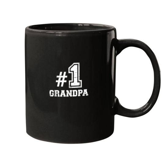 Discover Number one No 1 best grandpa Mugs