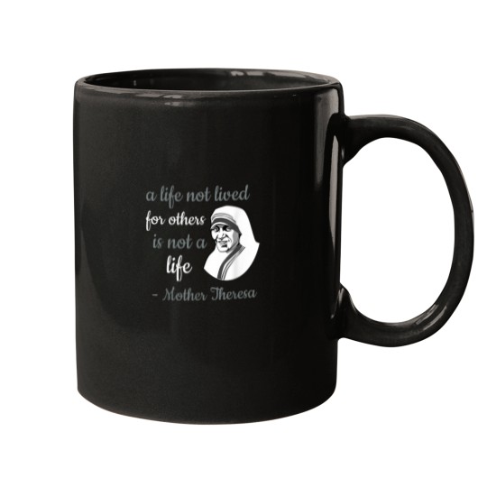 Discover Mother Theresa A Life Lived For Others Christian Mugs
