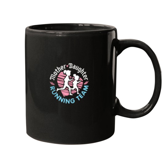 Discover Mother Daughter Running Team Runner Run Mugs