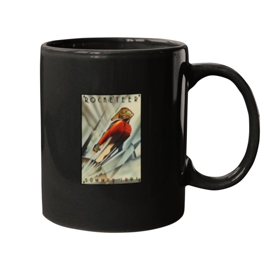 Discover Rocketeer Movie Poster Shirt - Art Deco Mugs