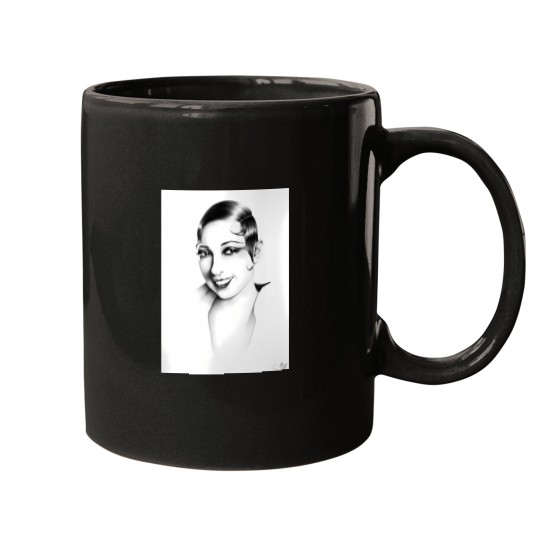 Discover Josephine Baker Minimal Portrait Mugs