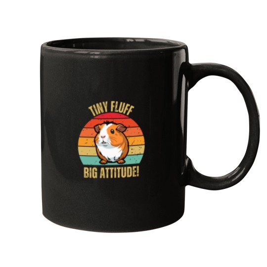 Discover Tiny Fluff Big Attitude Mugs
