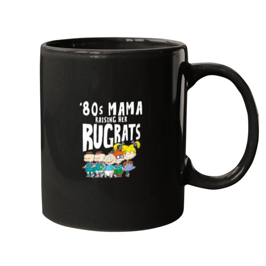 Discover Mademark x Rugrats 80s Mama Raising Her Rugrats Full Gang Mugs
