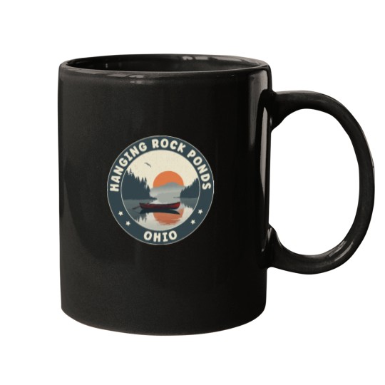 Discover Hanging Rock Ponds Hanging Rock Ponds Ohio Sunset Mugs