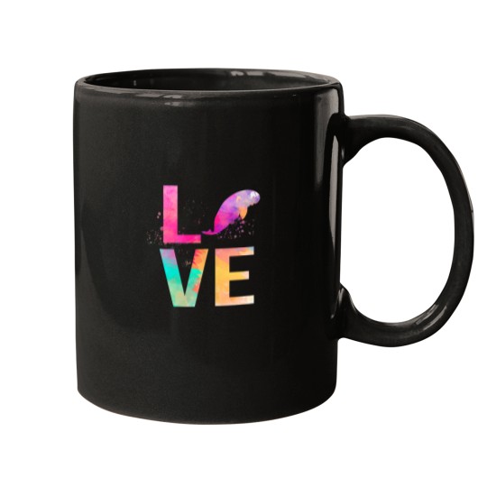 Discover Colorful Manatee Mom Gifts Manatee Mugs