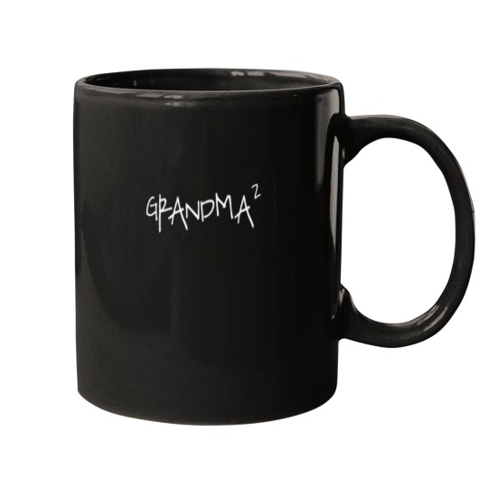 Discover Grandma to the 2nd Power Grandma of TWO Mugs