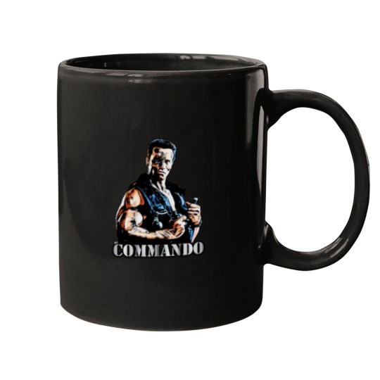 Discover commando Mugs