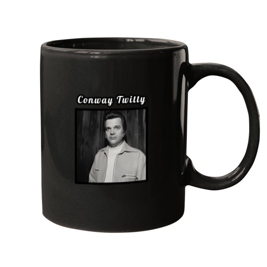 Discover Conway Twitty  1933 T-Shirt Mugs