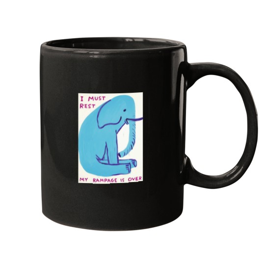 Discover I Must Rest My Rampage Is Over Mugs
